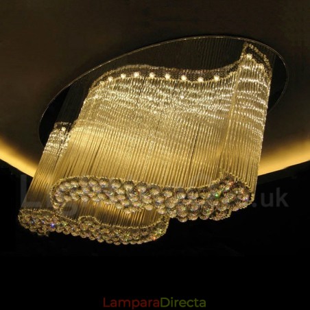 Lámpara colgante de techo de cristal K9 moderna, lámparas de araña para interiores, accesorios de iluminación Lámpara colgante de techo de cristal K9 moderna, lámparas de araña para interiores, accesorios de iluminación