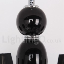 Lámpara de araña contemporánea de cristal K9 de 8 luces blancas estilo vela