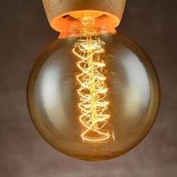 Lámpara de araña estilo mini moderna contemporánea de madera de bambú