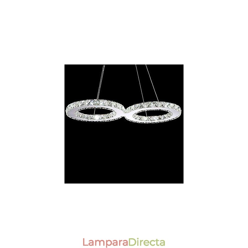 Lámpara de araña de metal de cristal, moderna, contemporánea, tradicional, clásica, campestre