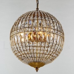 Lámpara colgante de techo de cristal K9 moderna con forma de globo, lámparas de araña para interiores, accesorios de iluminación