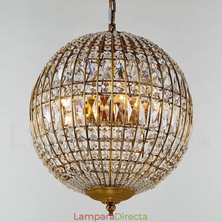 Lámpara colgante de techo de cristal K9 moderna con forma de globo, lámparas de araña para interiores, accesorios de iluminación Lámpara colgante de techo de cristal K9 moderna con forma de globo, lámparas de araña para interiores, accesorios de iluminación