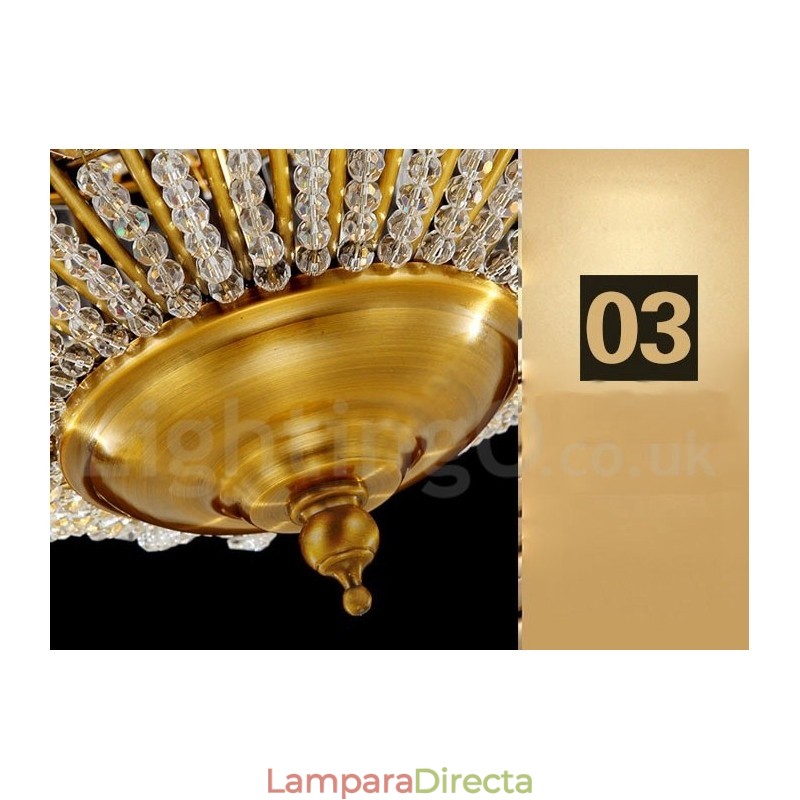 Lámpara colgante de techo de cristal K9 moderna con forma de globo, lámparas de araña para interiores, accesorios de iluminación