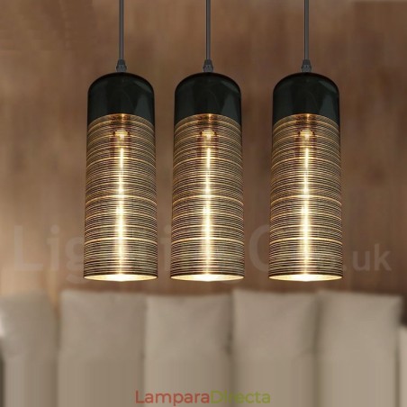 Lámpara colgante de salón con luz de cristal europea Lámpara colgante de salón con luz de cristal europea
