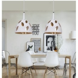 Lámpara colgante de cristal moderna y contemporánea para salón