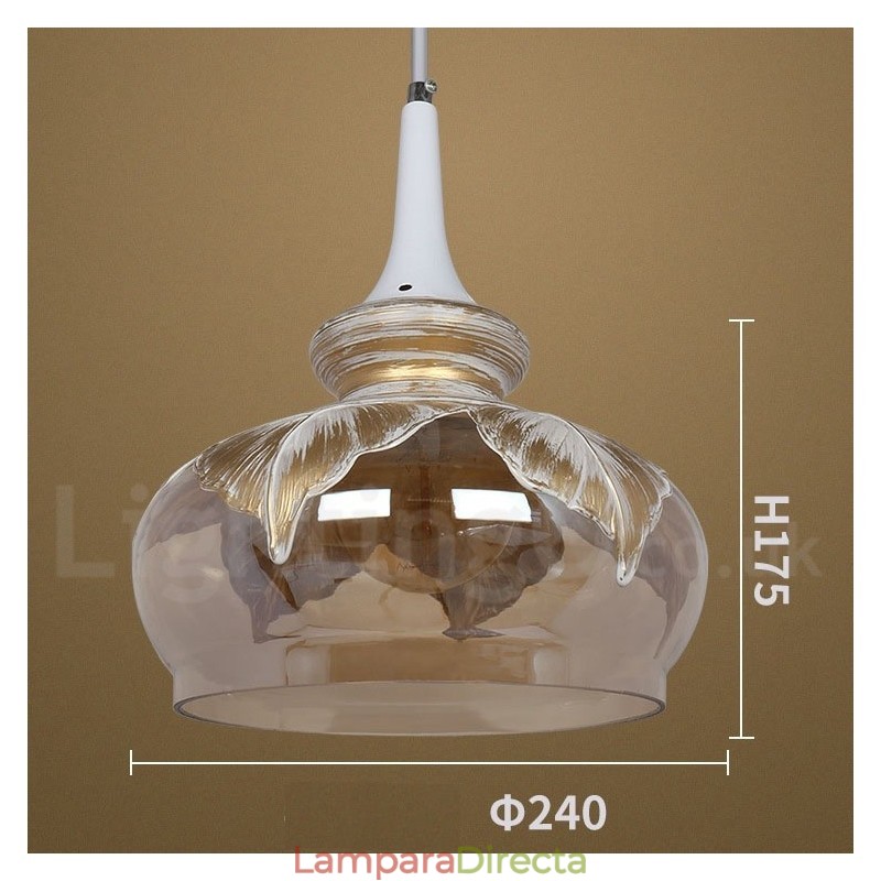Lámpara colgante de cristal para salón, moderna y contemporánea, de estilo europeo