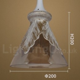 Lámpara colgante de cristal para salón, moderna y contemporánea, de estilo europeo