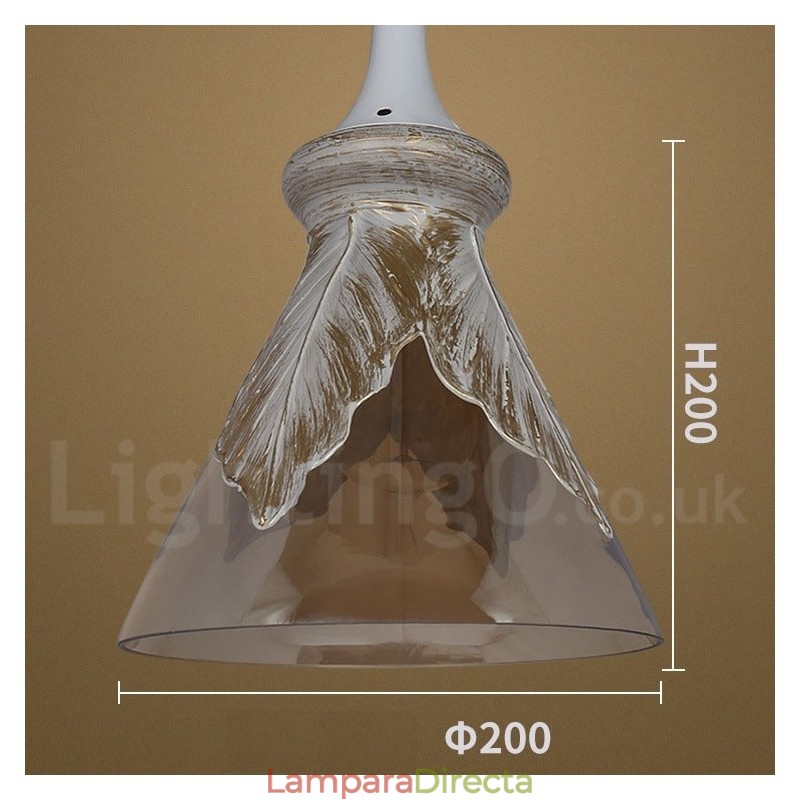 Lámpara colgante de cristal para salón, moderna y contemporánea, de estilo europeo