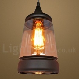 Lámpara colgante de cristal estilo salón retro europeo