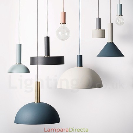 Lámpara colgante de cafetería contemporánea moderna de estilo nórdico de 1 luz Lámpara colgante de cafetería contemporánea moderna de estilo nórdico de 1 luz