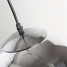 Lámpara colgante de cristal de cafetería moderna y contemporánea de 1 luz
