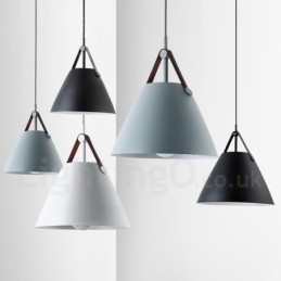 Lámpara colgante vintage de estilo nórdico de 1 luz