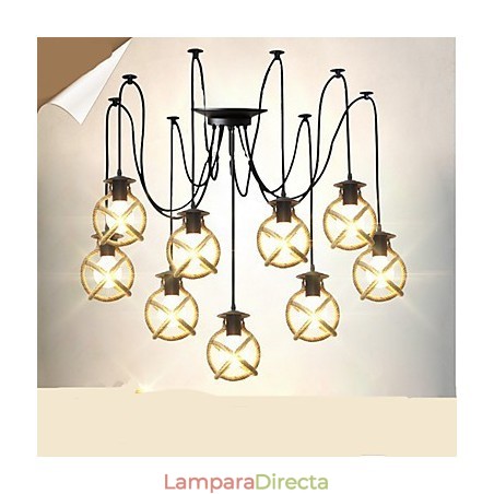 Lámpara de cuerda, candelabro, ropa larga, creativa, las doncellas celestiales esparcen flores. Lámpara de araña. Lámpara de cuerda, candelabro, ropa larga, creativa, las doncellas celestiales esparcen flores. Lámpara de araña.