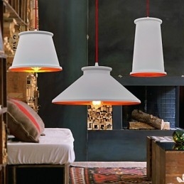 Lámpara colgante de metal de 3 luces, estilo mini, moderna y contemporánea