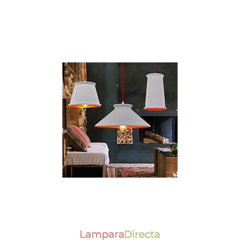 Lámpara colgante de metal de 3 luces, estilo mini, moderna y contemporánea