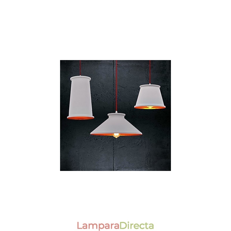 Lámpara colgante de metal de 3 luces, estilo mini, moderna y contemporánea