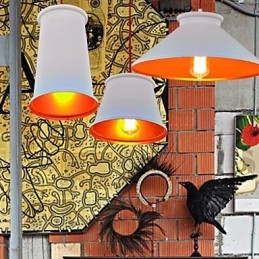 Lámpara colgante de metal de 3 luces, estilo mini, moderna y contemporánea