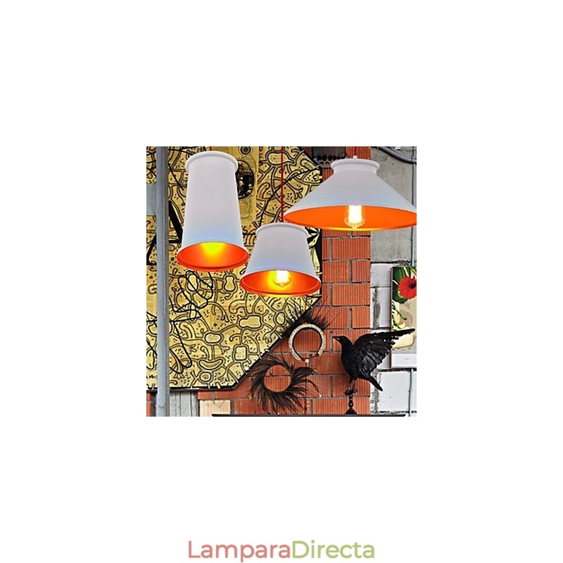 Lámpara colgante de metal de 3 luces, estilo mini, moderna y contemporánea