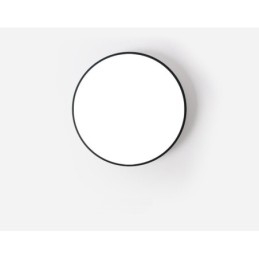 Lámpara de techo empotrada de estilo nórdico contemporáneo, ultrafina y regulable, con pantalla acrílica y control remoto. También se puede usar como luz de pared.
