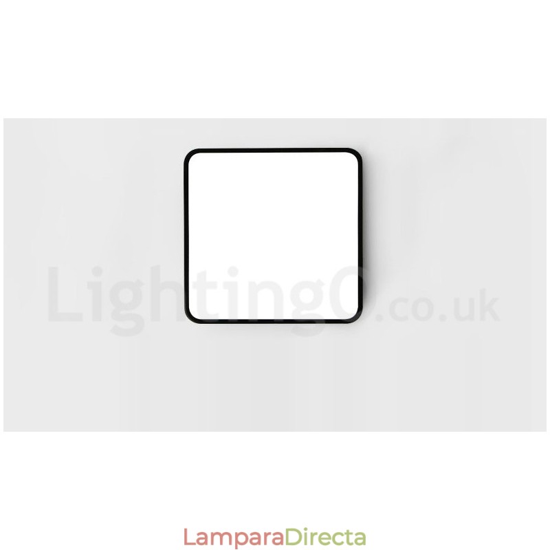 Lámparas de techo empotradas de estilo nórdico moderno y contemporáneo regulables con pantalla acrílica y control remoto.