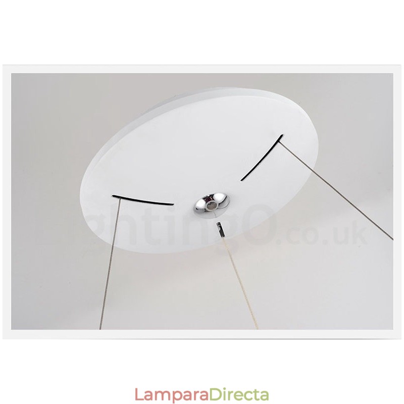 Lámparas de techo colgantes de estilo nórdico moderno y contemporáneo regulables con control remoto