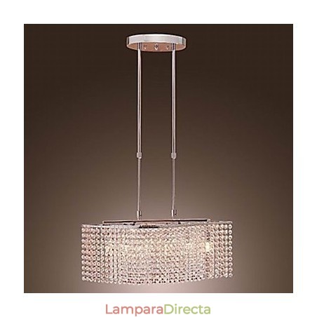 Lámpara de araña de cristal moderna y contemporánea. Lámpara de araña de cristal moderna y contemporánea.