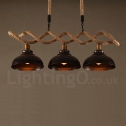Lámpara de techo colgante de 3 luces