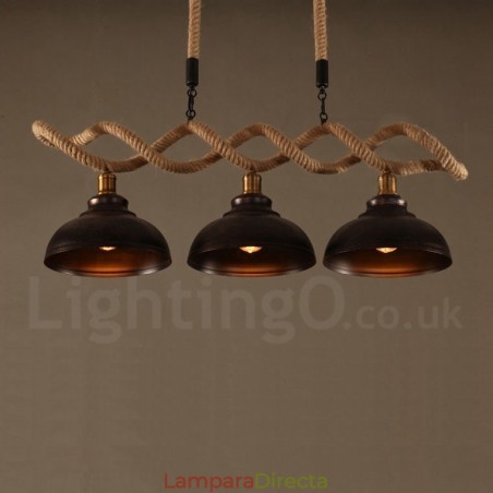 Lámpara de techo colgante de 3 luces Lámpara de techo colgante de 3 luces