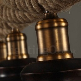 Lámpara de techo colgante de 3 luces