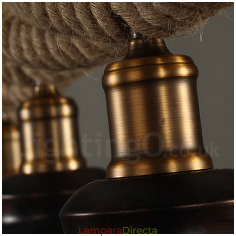 Lámpara de techo colgante de 3 luces