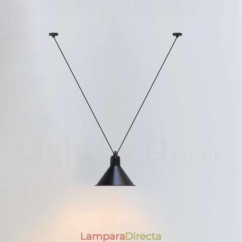 Lámpara de techo colgante moderna y contemporánea de 3 luces