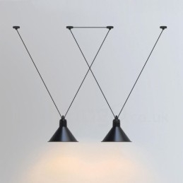 Lámpara de techo colgante moderna y contemporánea de 3 luces