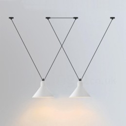 Lámpara de techo colgante moderna y contemporánea de 3 luces