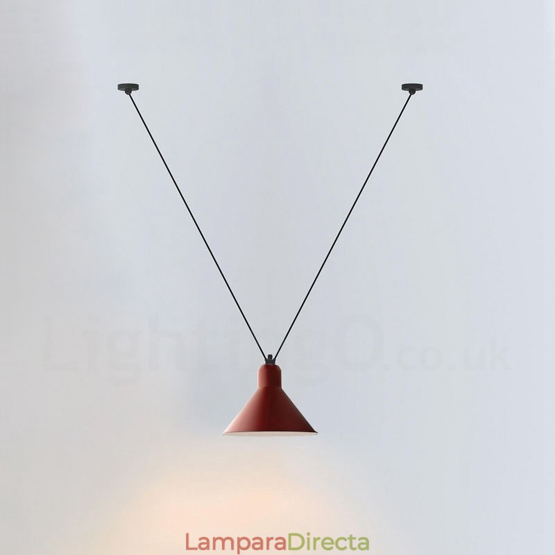 Lámpara de techo colgante moderna y contemporánea de 3 luces