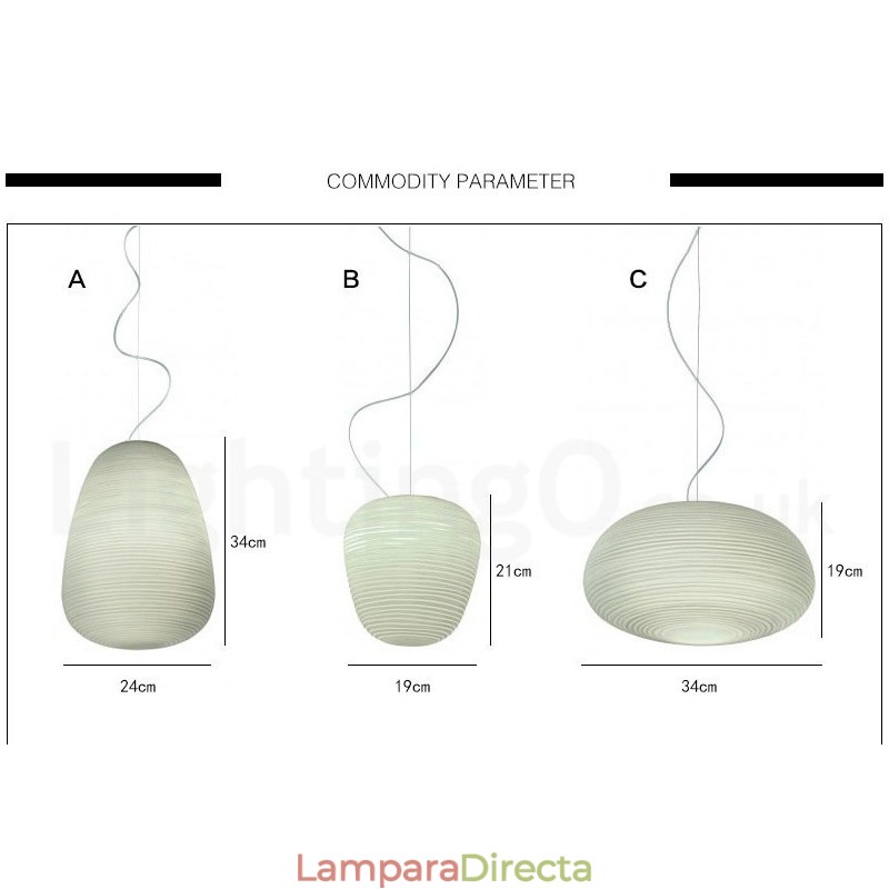 Lámpara colgante de techo moderna y contemporánea de 1 luz con pantalla de vidrio