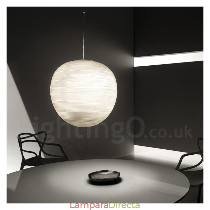 Lámpara colgante de techo moderna y contemporánea de 1 luz con pantalla de vidrio