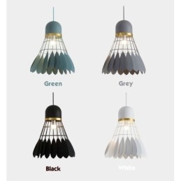 Lámpara de techo colgante moderna y contemporánea de 1 luz