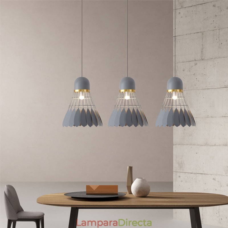 Lámpara de techo colgante moderna y contemporánea de 1 luz