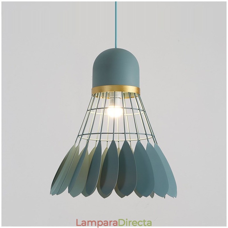 Lámpara de techo colgante moderna y contemporánea de 1 luz