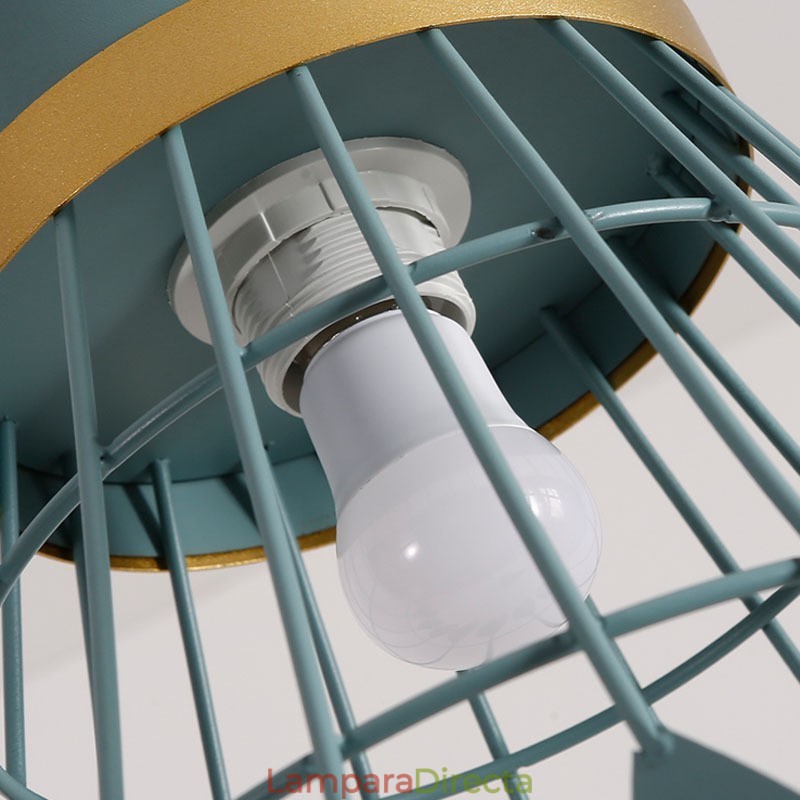 Lámpara de techo colgante moderna y contemporánea de 1 luz