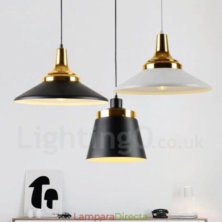 Lámpara de techo colgante moderna y contemporánea de 1 luz Lámpara de techo colgante moderna y contemporánea de 1 luz