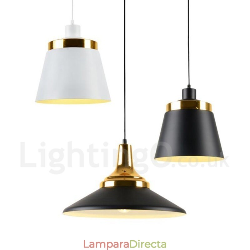 Lámpara de techo colgante moderna y contemporánea de 1 luz