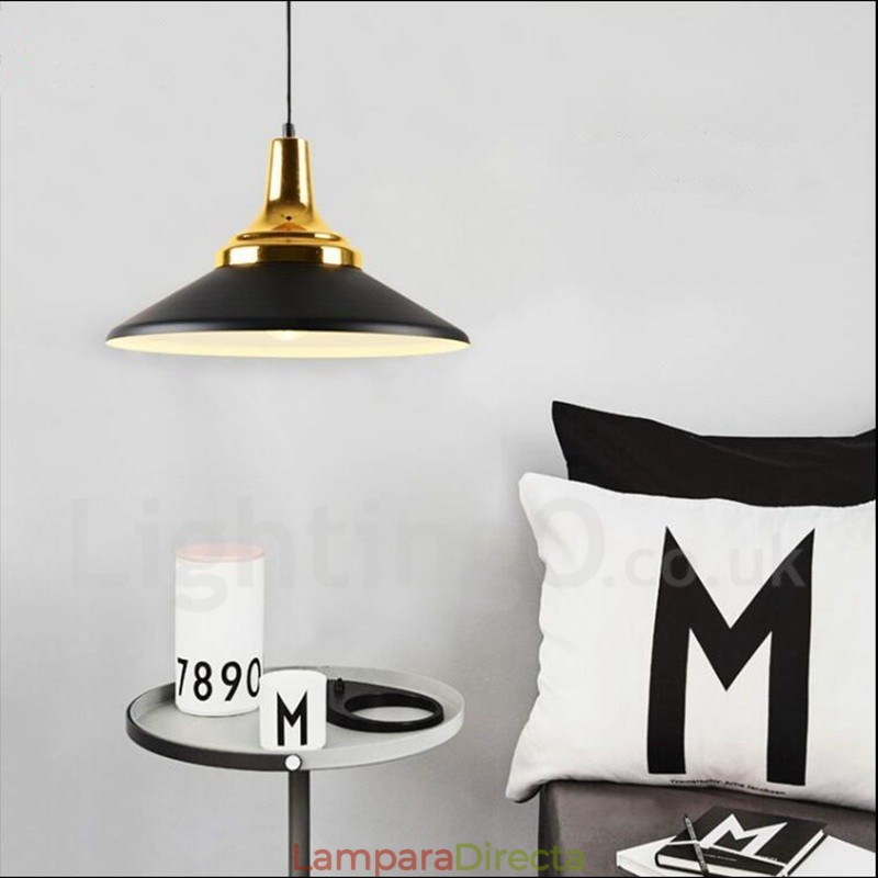 Lámpara de techo colgante moderna y contemporánea de 1 luz