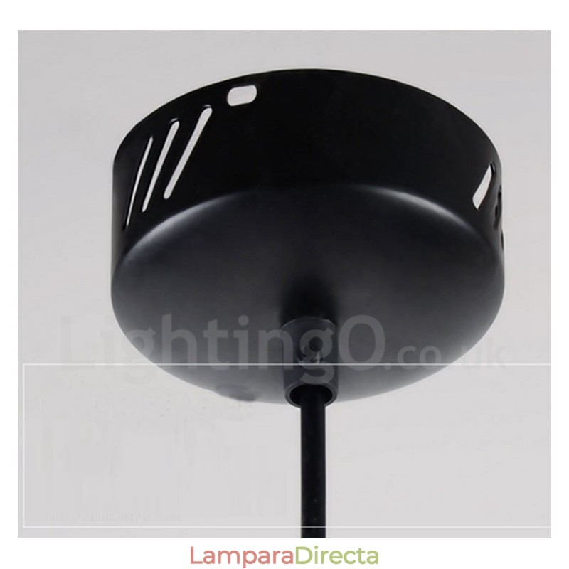 Lámpara de techo colgante moderna y contemporánea de 1 luz