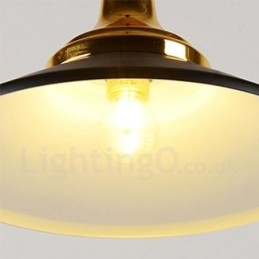 Lámpara de techo colgante moderna y contemporánea de 1 luz
