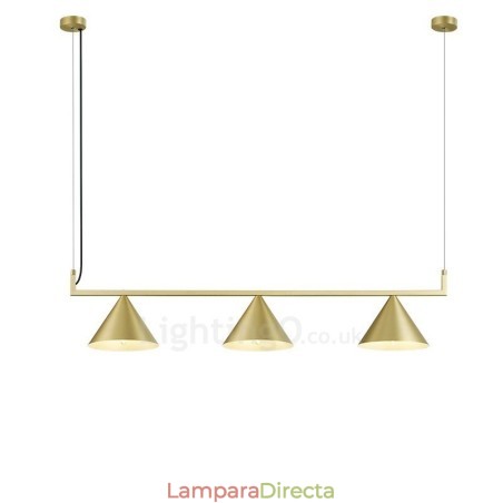 Lámpara de techo colgante moderna y contemporánea de 3 luces Lámpara de techo colgante moderna y contemporánea de 3 luces