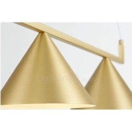 Lámpara de techo colgante moderna y contemporánea de 3 luces