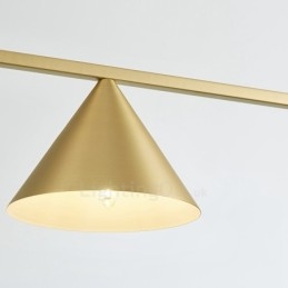 Lámpara de techo colgante moderna y contemporánea de 3 luces