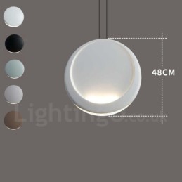 Lámpara de techo colgante moderna contemporánea de cemento de 1 luz