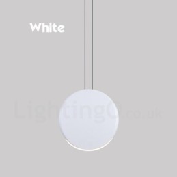Lámpara de techo colgante moderna contemporánea de cemento de 1 luz